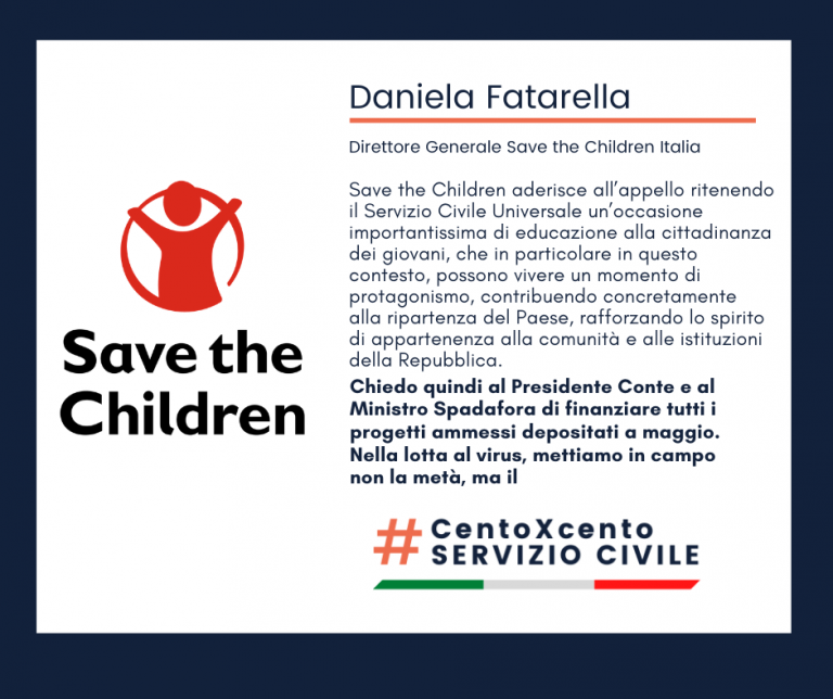 Adesione di Save the Children